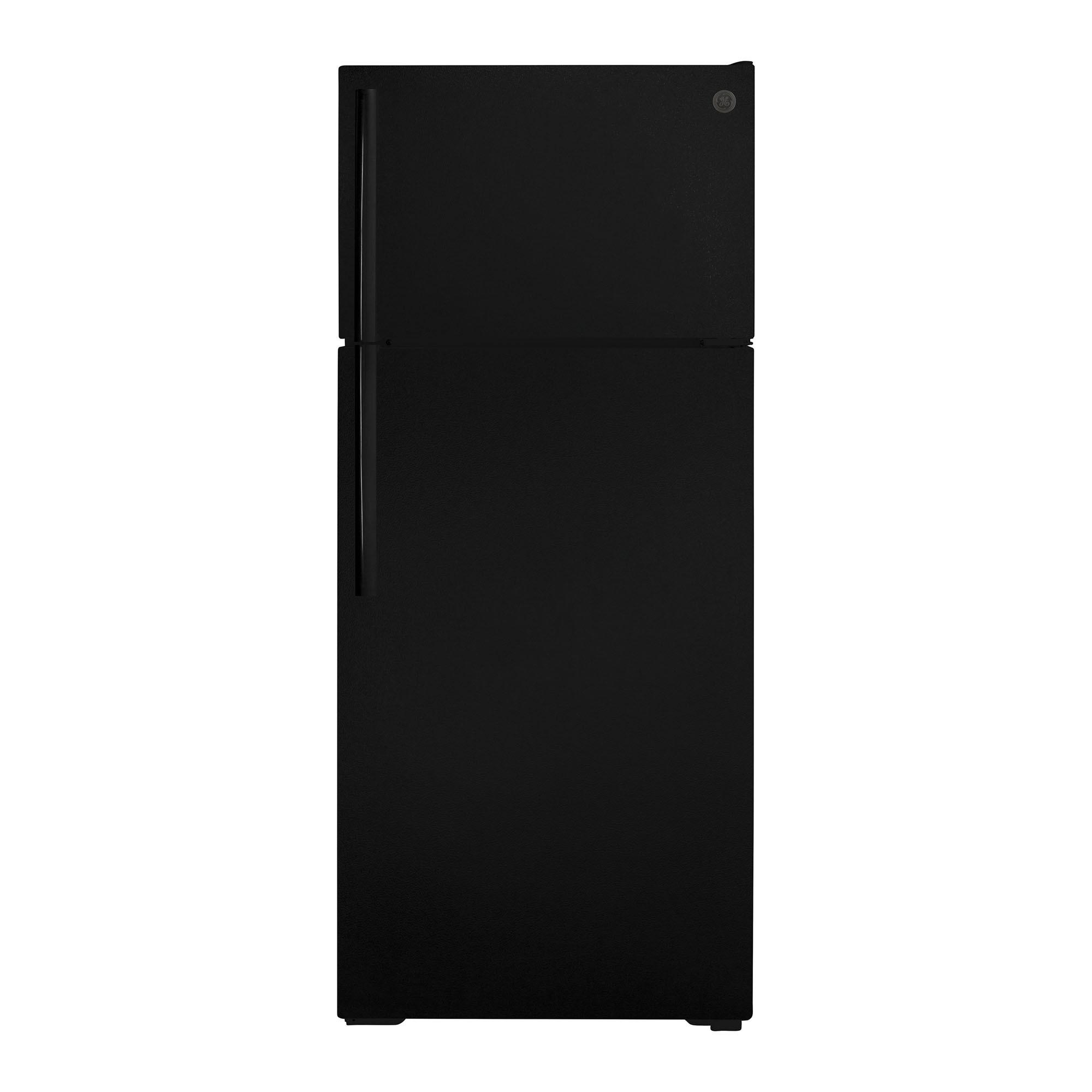 Rent to Own GE Appliances 17.5 cu. ft. Top Mount Refrigerator Black at Aaron's today!